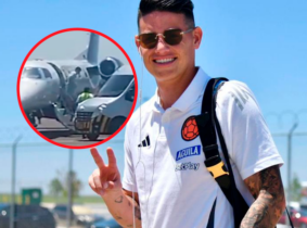 James Rodriguez está en Barranquilla, ¿Firmará con Junior?